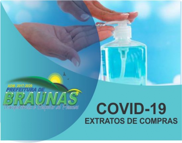 EXTRATOS DE COMPRAS - COVID-19