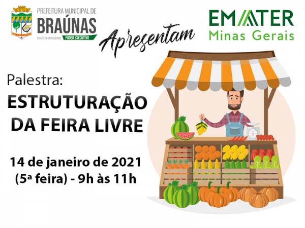 PALESTRA SOBRE ESTRUTURAÇÃO DA FEIRA LIVRE